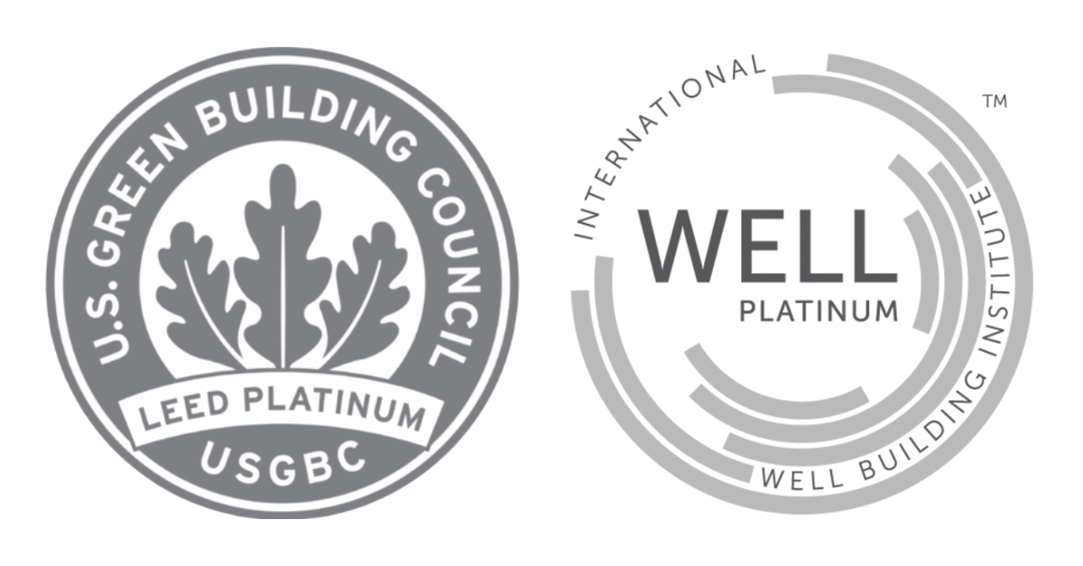 Auszeichnung Dockyard mit LEED Platin und WELL Platin